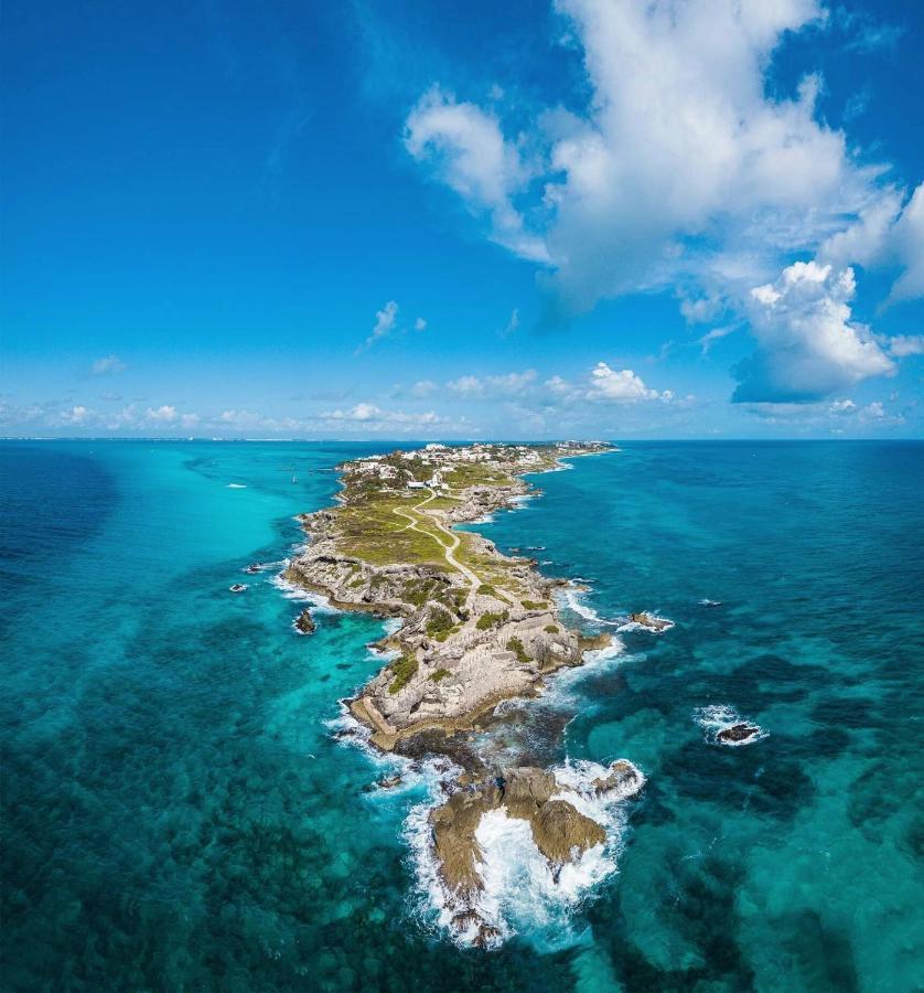 Mar Azul - Isla Mujeres Apartment Bagian luar foto